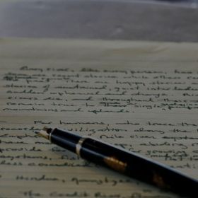 in writing